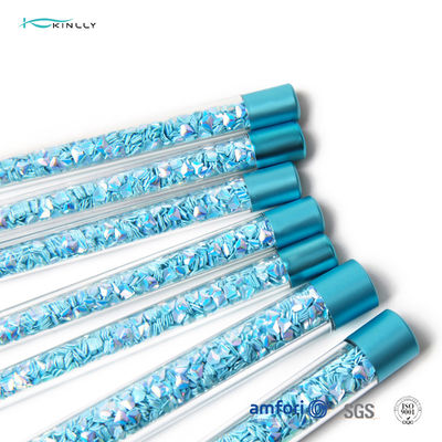 Escovas sintéticas da composição do plástico do cabelo 6pcs do brilho