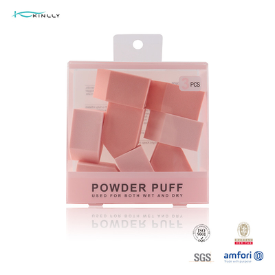 Exemplo de Kit Beauty Blender Set Clear da esponja da composição de 6 PCes sem falhas para o creme