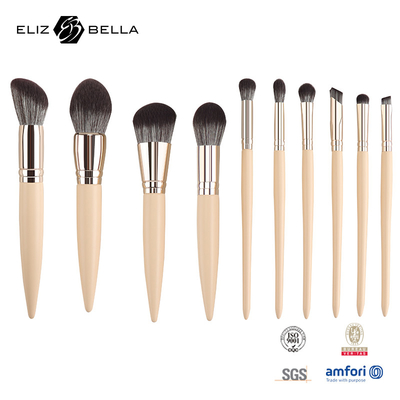 Conjunto personalizado de escovas de maquiagem Mini de viagem de luxo para moda