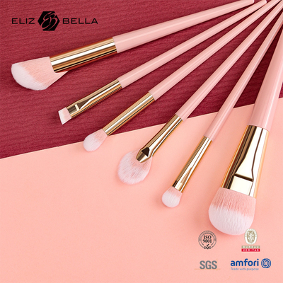 Personalização OEM Design Maquiagem escovas com ferrule de alumínio brilhante