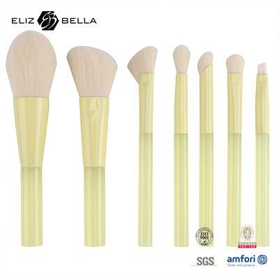 Personalização OEM Design Maquiagem escovas com ferrule de alumínio brilhante
