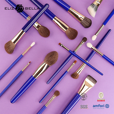 Brushes de maquiagem completa de qualidade profissional para marca privada, brushes cosméticas com cabelo sintético