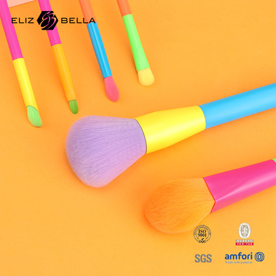 12pcs Professional Multi-Color Maquiagem Brush Set Para Fundação Pulver Blush Eyeshadow, colorida escova cosmética