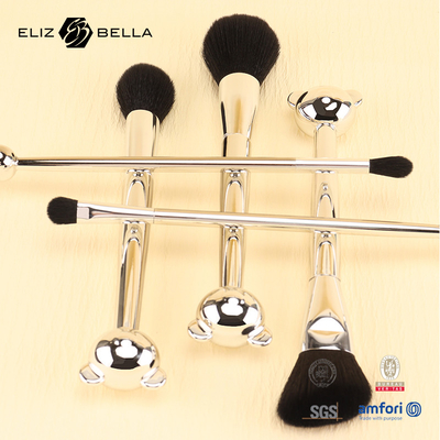Ferrule de alumínio brilhante com 100% cabelo sintético