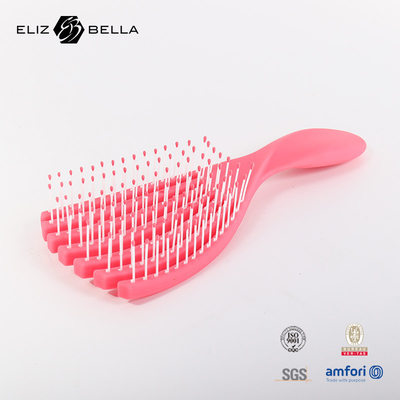 Escovas e pentes de transferência de calor coloridos Sublimação de plástico Escalpe Massagem de cabelo escova