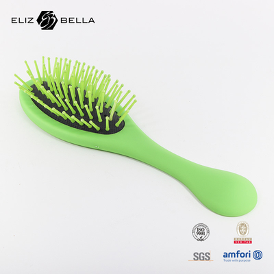 Logotipo personalizado Novo Design 100% Labirinto Biodegradable Curva Escovinha de Cabelo Desembaraçador Escovinha de Cabelo Para Mulheres Peite de Cabelo Cabeçudo