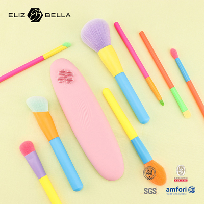Colourful Style Cosmetic Makeup Brush Set, essencial para cuidados de beleza Fazer Ferramentas e profissionais Brush Sets
