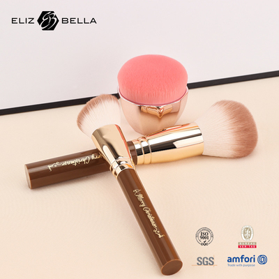 Conjunto de escovas de maquiagem de viagem usadas com blusher, concealer, lápis de sobrancelha, linho de olhos, pedidos OEM / ODM bem-vindos