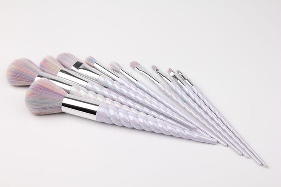 Conjunto de Pincéis de Viagem com Cabo de Metal para Beleza: Consiga um Visual de Maquiagem Profissional em Qualquer Lugar