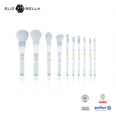 Customização Coleção de pincel de viagem com logotipo de marca privada e opções de design