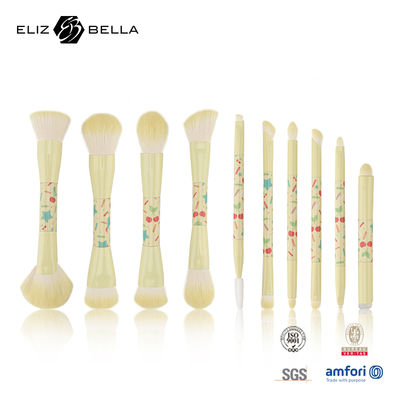 Conjunto de Pincéis de Maquilhagem com Cabo de Metal Essencial para Viagem para Maquilhagem Perfeita