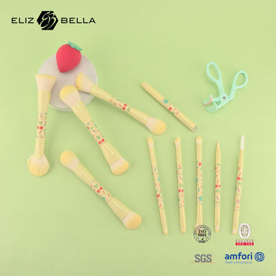 Conjunto de Pincéis de Maquilhagem com Cabo de Metal Essencial para Viagem para Maquilhagem Perfeita