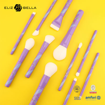 Sleek & Hygienic Travel Makeup Brush Collection – Lightweight, Durable, Tangle-Free Bristles for Smudge-Proof, Airbrush-Like Finish Every Time