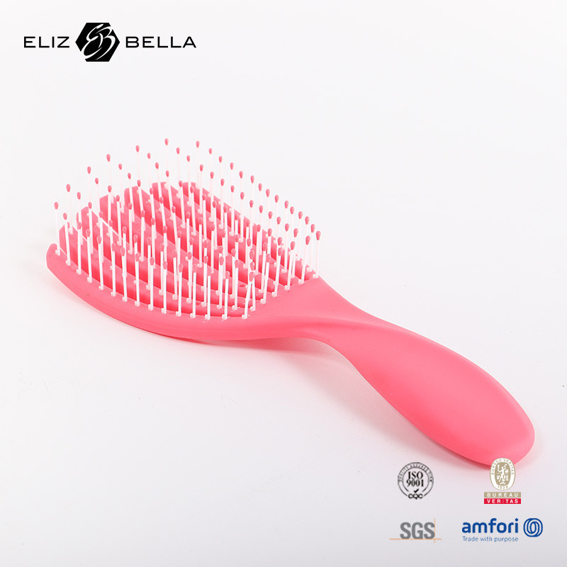 Escovas e pentes de transferência de calor coloridos Sublimação de plástico Escalpe Massagem de cabelo escova