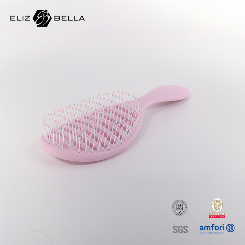 Pintura de cabelo de marca privada Pincel comum Pincel personalizado de cor suave para fácil remoção de emaranhados
