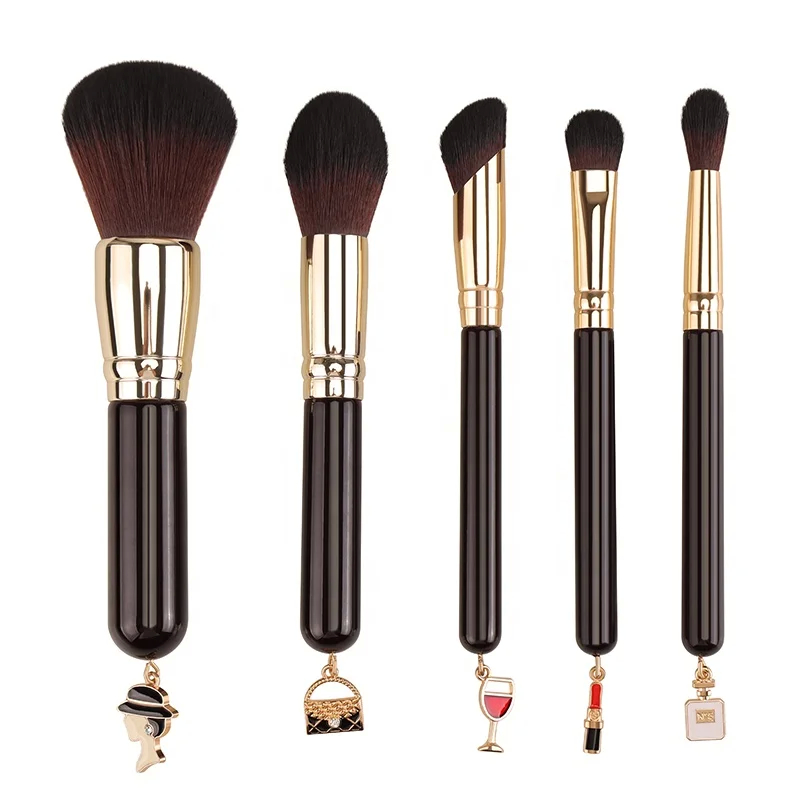 Maquiagem Diária Escova de Maquiagem Cosmética Com Ferramentas de Cuidados de Beleza e Material de Cabelos de Pônei